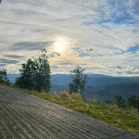 Mountain Cabin With Panoramic Views And Sauna Oppdal
