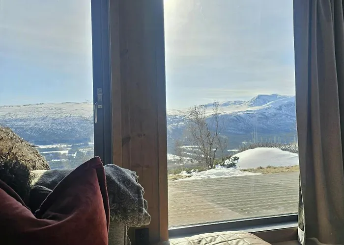 Mountain Cabin With Panoramic Views And Sauna Oppdal