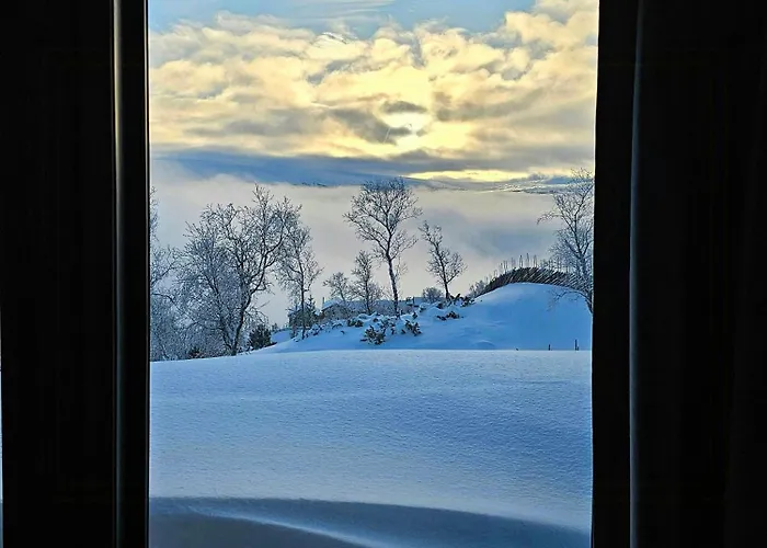 Mountain Cabin With Panoramic Views And Sauna Oppdal