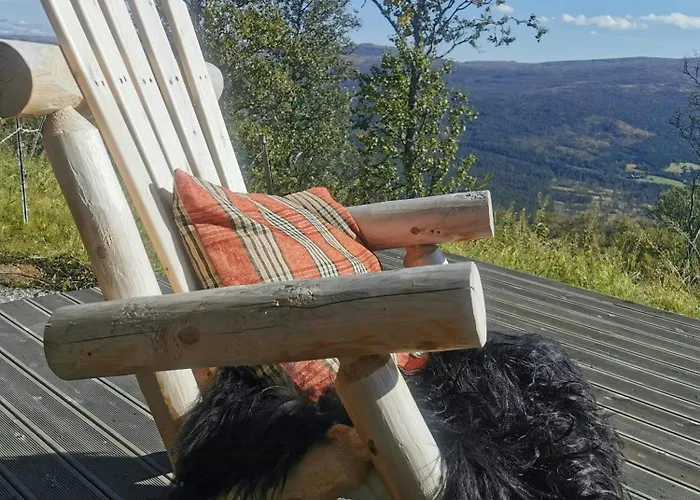 Dom wakacyjny Mountain Cabin With Panoramic Views And Sauna Oppdal
